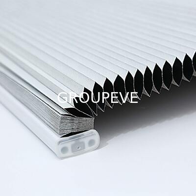 comprar 100% de oscurecimiento de ventanas insonorizadas con sombras de panal de miel con persianas celulares de tejido no tejido Fabricación en línea