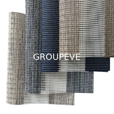 Rollos de tela para persianas zebra opacas al por mayor para cortinas enrollables para ventanas