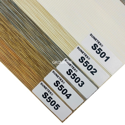 Un buen precio. Tela 100% de la cebra de la anchura de 3M del poliéster del apagón del estilo de la moda para día y noche las cortinas y persianas de las persianas en línea