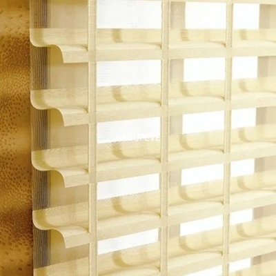 Un buen precio. Diseño único 100% de poliéster cuerdas de escalera Verman persianas de tela cortina persianas en línea