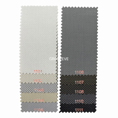 Un buen precio. 30% telas solares de las persianas de rodillo del poliéster de la pantalla y del PVC del 70% con el modelo grueso en línea
