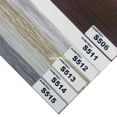 Un buen precio. Corea diseña la tela ciega 100% del apagón de la cebra del color sólido del poliéster para la ventana en línea