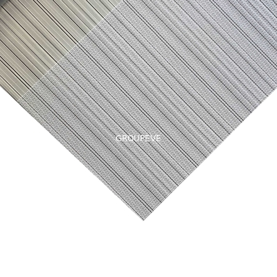 Un buen precio. la cebra multicolora del arco iris de la protección de los 2.85m Sun ciega la tela para las cortinas y persianas en línea