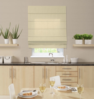 Un buen precio. Apagón sin cuerda 100% del tejido de poliester de Textile Indoor del diseñador Roman Blind en línea