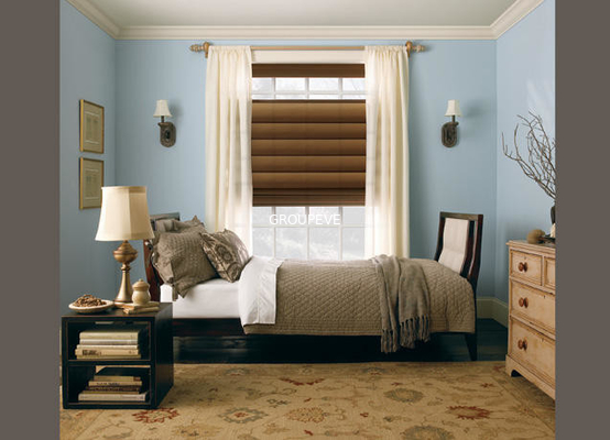Un buen precio. El apagón al aire libre Roman Blinds Fabric For Window del jardín ciega en línea