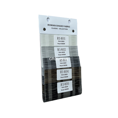 Un buen precio. Ventana superior 100% de Roman Roller Blinds Fabric Rolls del poliéster decorativa en línea