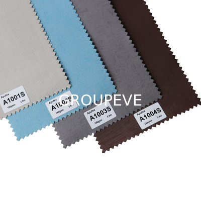 Un buen precio. Nuevo diseño 100% poliéster 3M ancho de color blanco blanco con revestimiento negro persianas de rodillo Tejidos para ventana en línea
