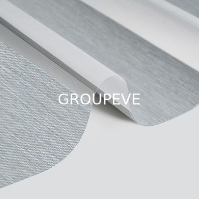 Un buen precio. 425GSM Zebra Blinds Fabric with Customizable Color and 1 Roll MOQ for Office or Home Sunshade en línea