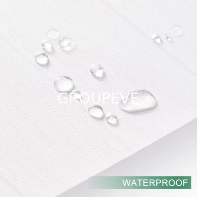 Un buen precio. Tejido de persianas verticales 100% poliéster - Persianas Shangri-La de color personalizable para ventanas francesas en línea