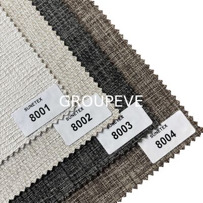 Un buen precio. 71% PVC 29% Poliéster UPF 50+ Tela Protectora Solar Impermeable para Persiana Enrollable Solar en línea