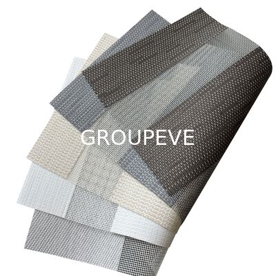 Un buen precio. Tejido de poliéster multicolor Tons de oscurecimiento Tejido popular Roller Zebra Blinds Tejido en línea