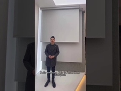 Tela 6 x 50 CE ROSH de la protección solar del poliéster del PVC el 29% de la franqueza el 1% el 71%