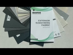 Fabrica de protección solar con sombra de rodillo F1900 Horizontal