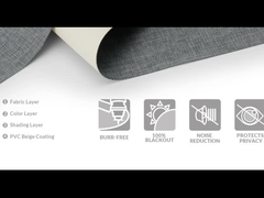 Tejido para persianas exteriores con bloqueo solar