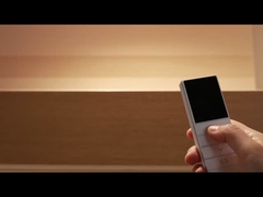 3m de ancho 100% de poliéster Cortinas de sombreado de sol Wi-Fi Zebra motorizado persianas y sombras