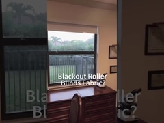 El franco de la fibra de vidrio de tela del apagón para los rodillos ciega la tela de cristal Rolls de las persianas al aire libre