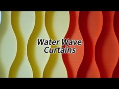 100% Polyester Translucent 127mm Vertical Blinds Fabrics For Window Home Decoration